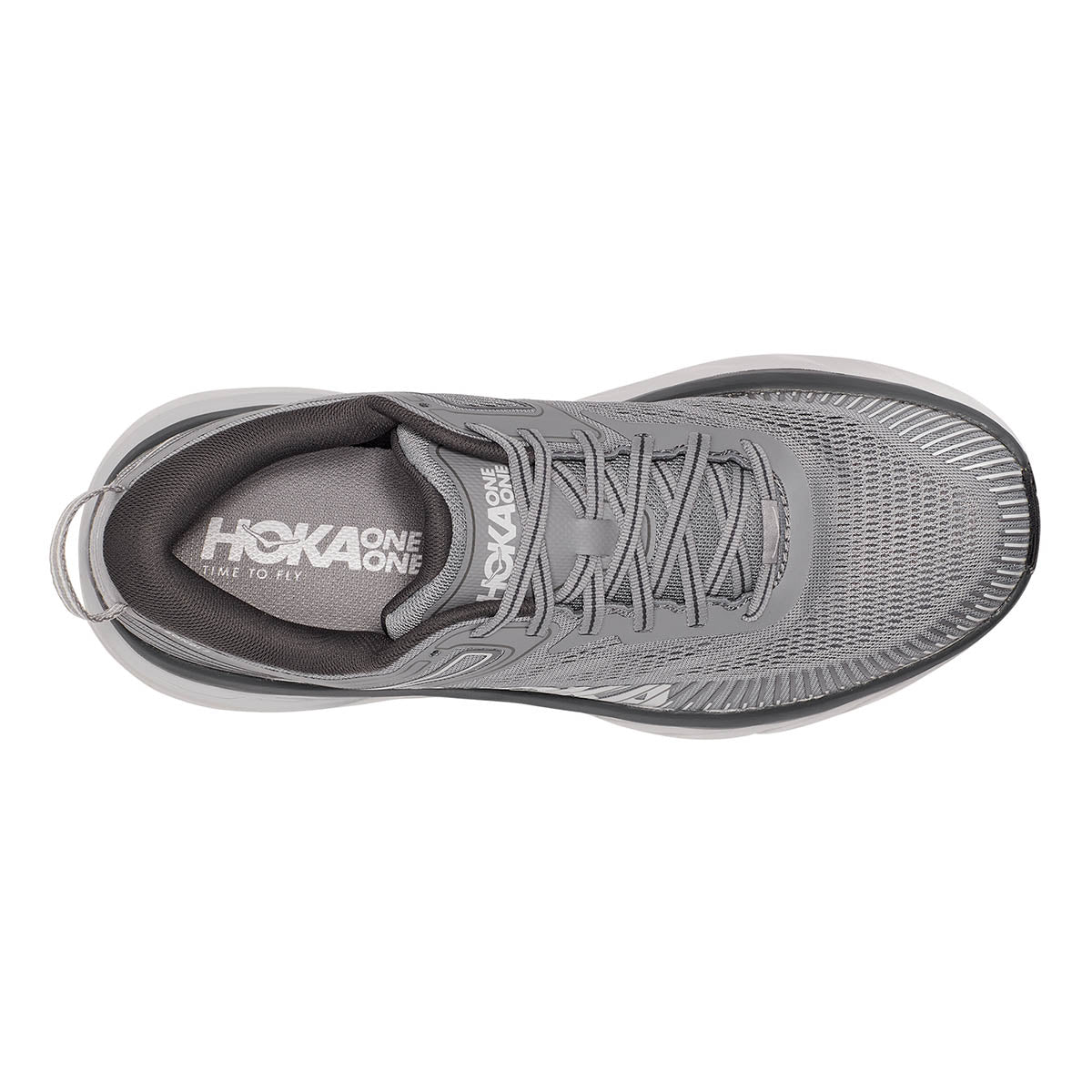 Hoka Bondi 7 - Wild Dove - Dark Shadow
