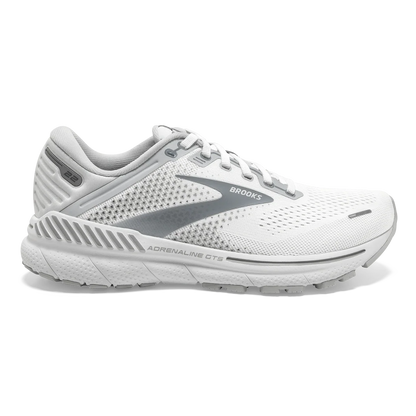 Brooks Adrenaline GTS 22 - White - Oyster - Primer Grey