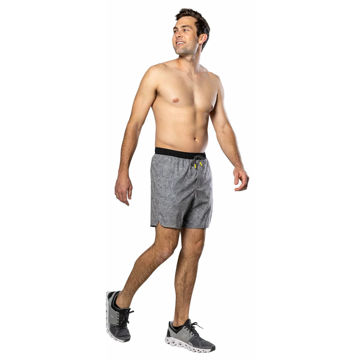 Nathan Printed Essential 7" Short
