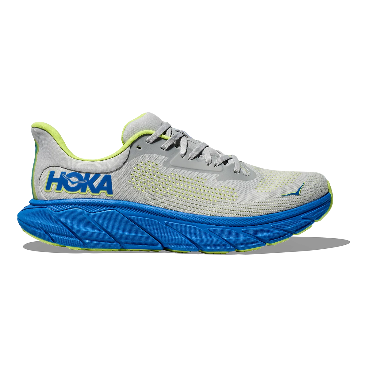 Hoka Arahi 7 - Stardust - Electric Cobalt