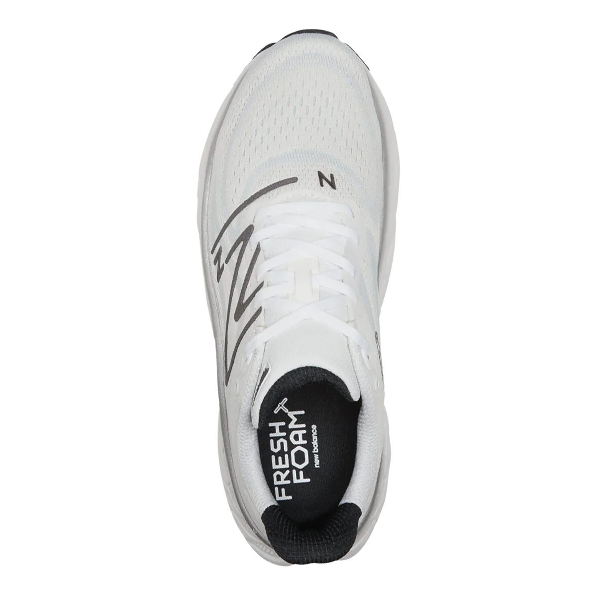 New Balance Fresh Foam X More V4 - White - Black Metallic - Black