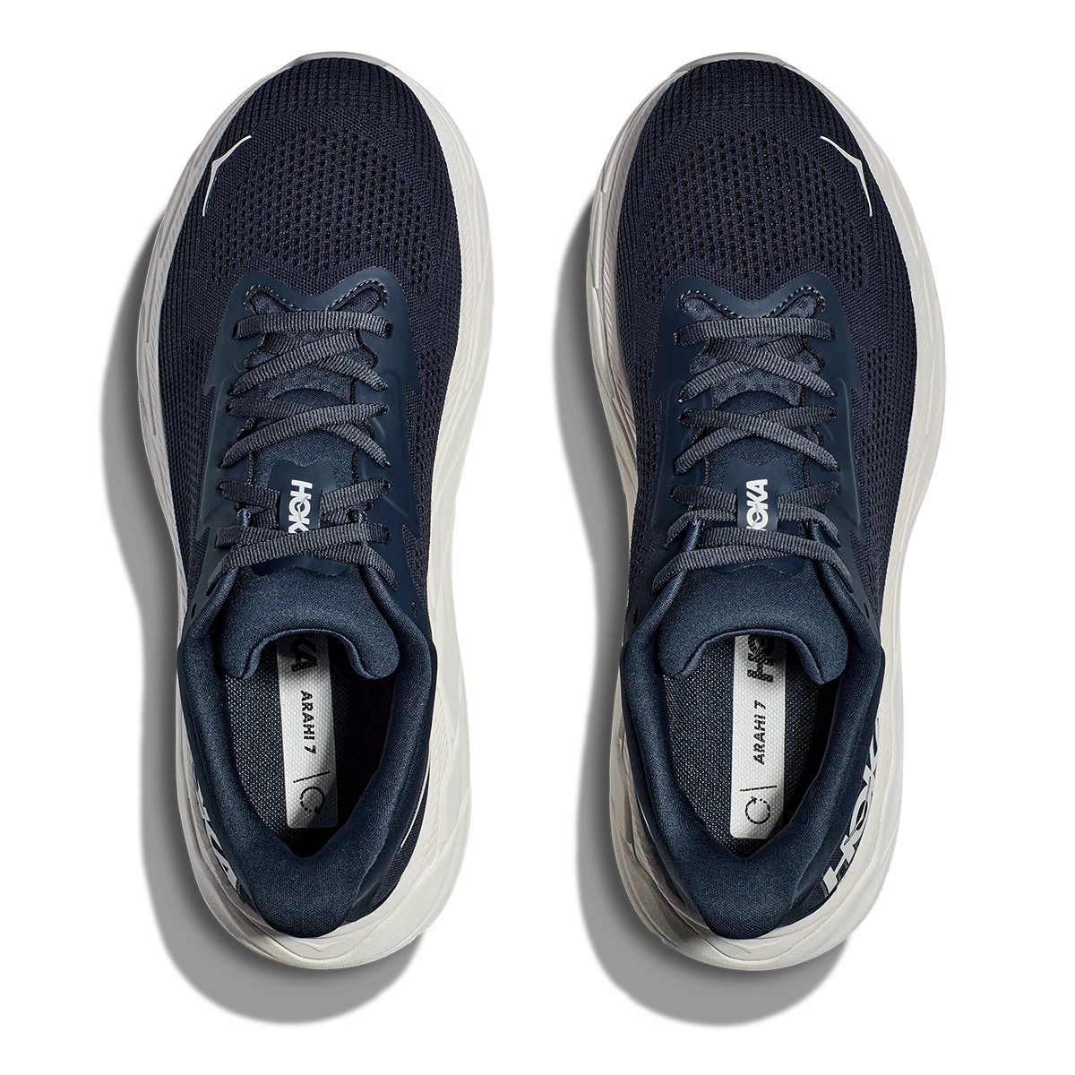 Hoka Arahi 7 - Outer Space - White