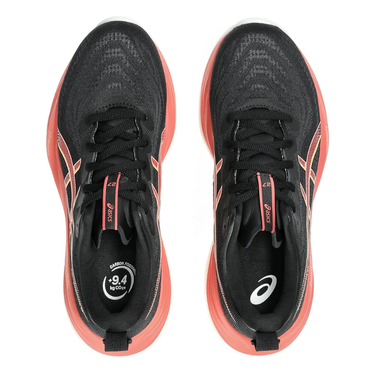 Asics Gel Cumulus 27 Black - Orange Glow