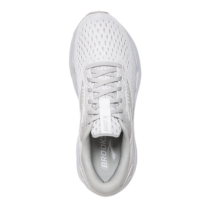 Brooks Ghost 16 - White - White - Grey
