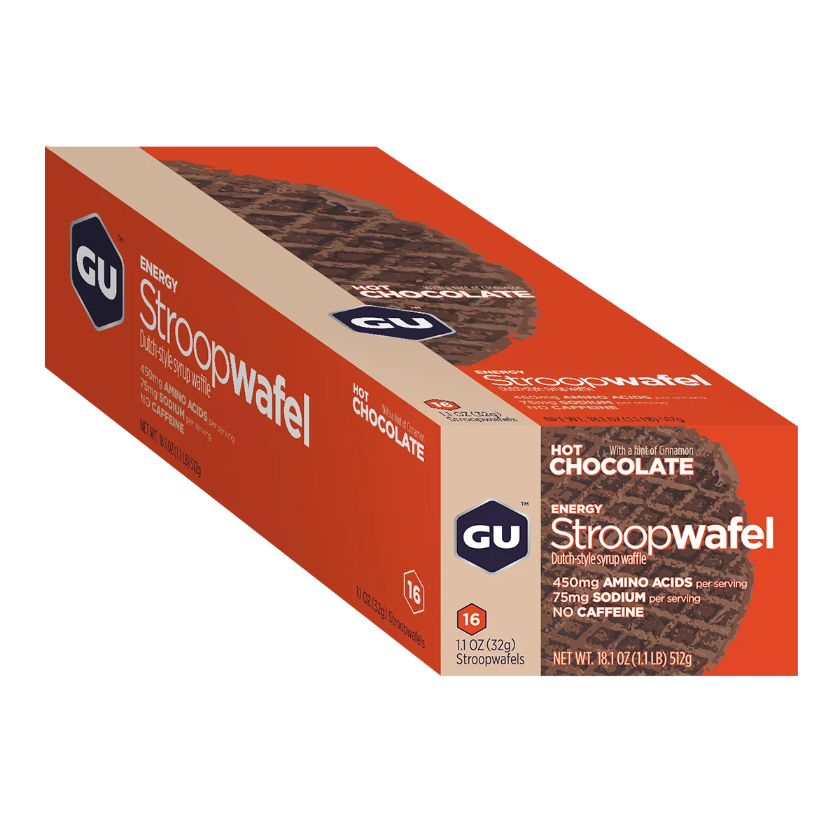 GU Energy Stroopwafel 16 Count