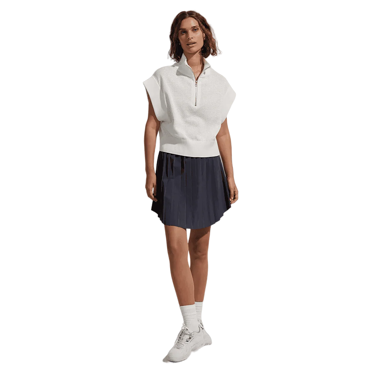Varley Fulton Cropped Knit Shortsleeve