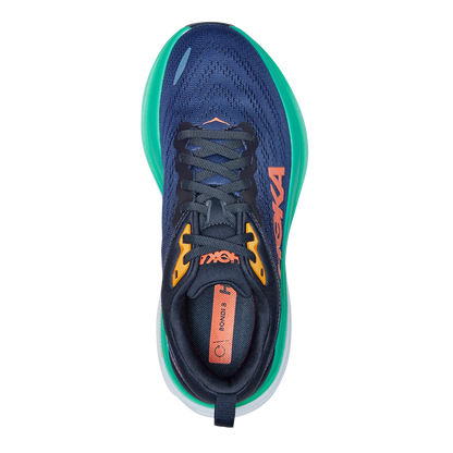 Hoka Bondi 8 - Outer Space - Bellwether Blue