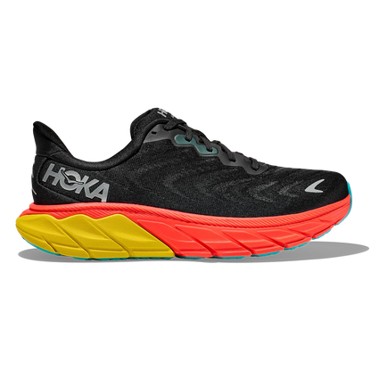 Hoka Arahi 6 - Black - Flame