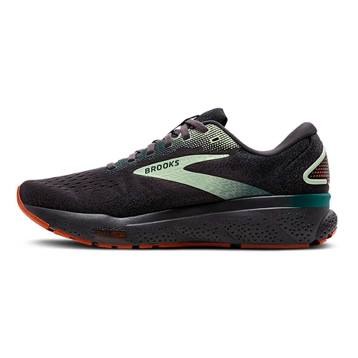 Brooks Ghost 16 - Blackened Pearl - June Bug - Green