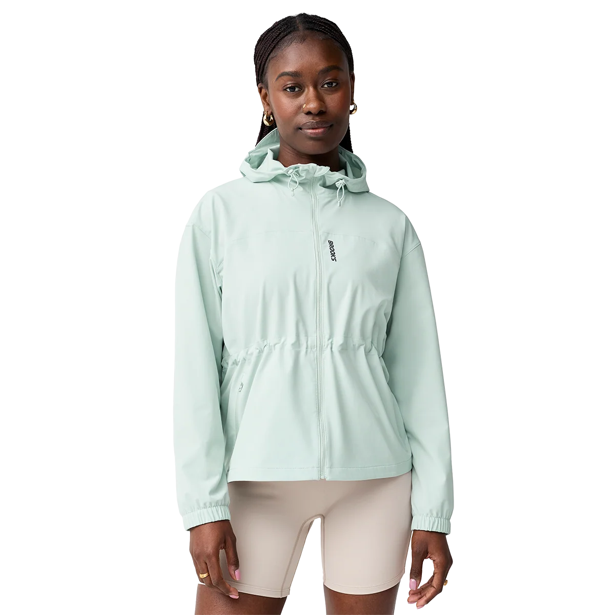 Brooks Canopy Cinch-Waist Jacket
