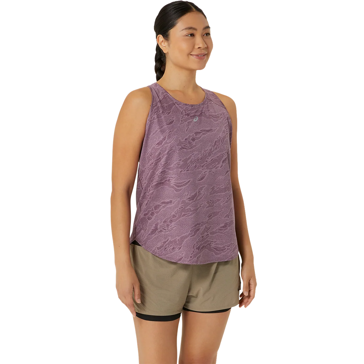 Asics Road All Over Print Tank