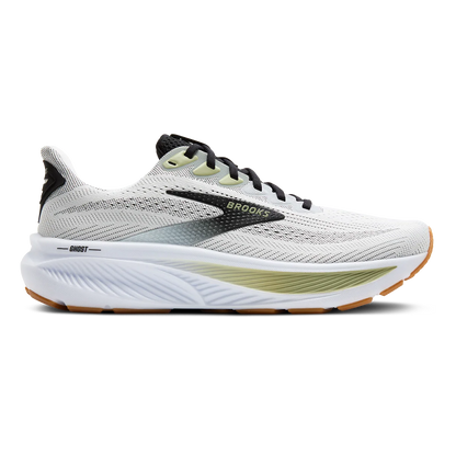 Brooks Ghost 17 White - Black - Tea