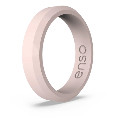 Enso Bevel Thin Silicone Ring