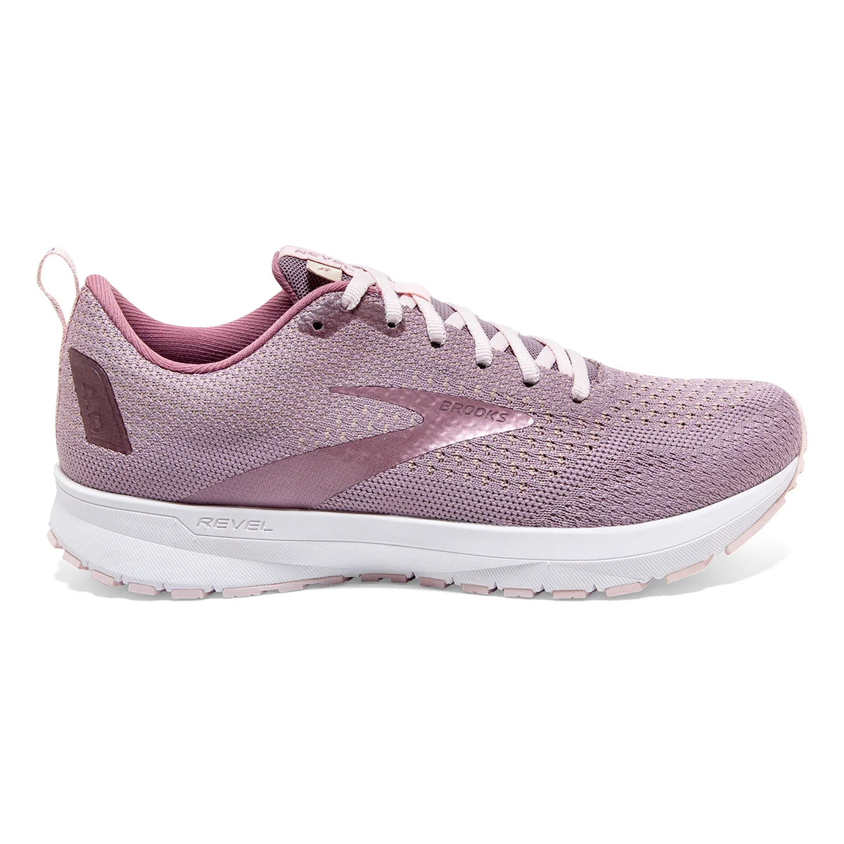 Brooks Revel 4 - Almond - Metallic - Primrose
