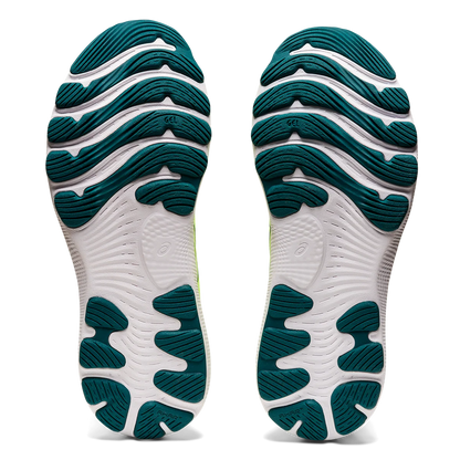 Asics Gel Nimbus 24 - White - Velvet Pine