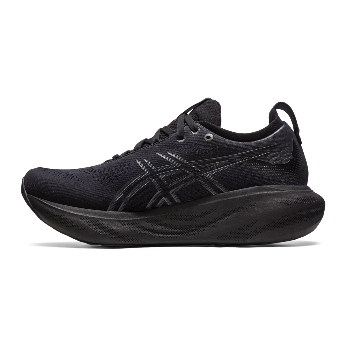 Asics Gel Nimbus 25 - Black - Graphite Grey
