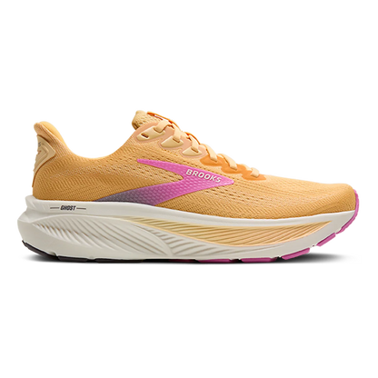 Brooks Ghost 17 Apricot - Grey - Pink