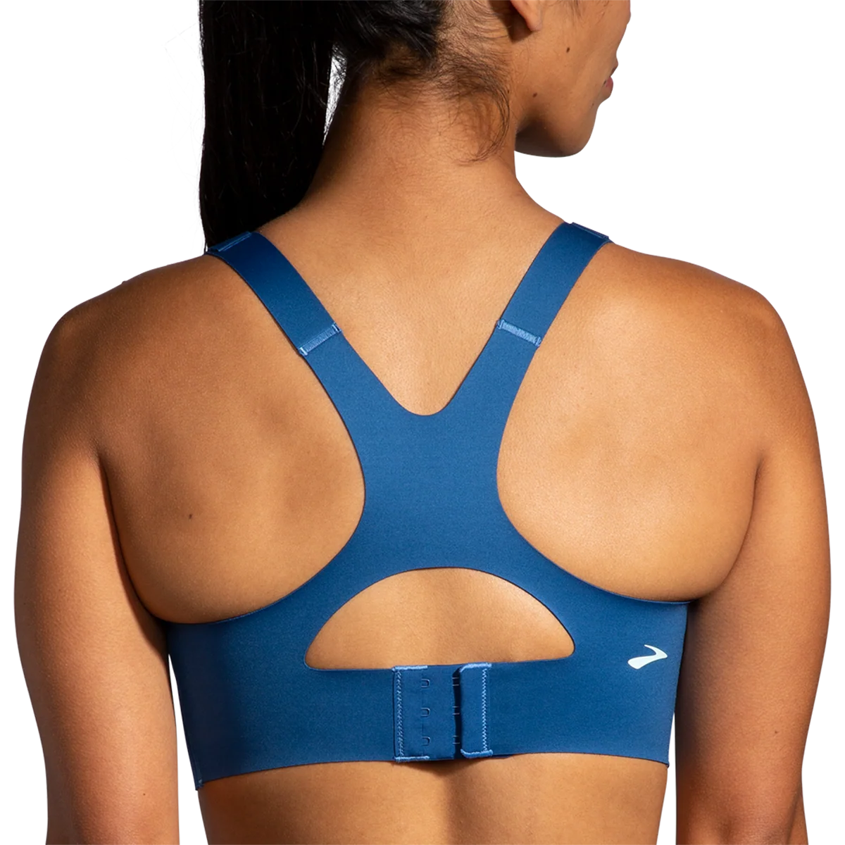 Brooks Dare Racerback Run Bra 2.0 - Blue Ash - Navy