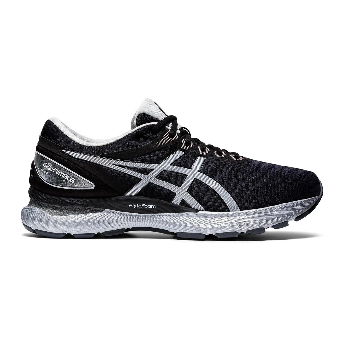 Asics Nimbus 22 - Black - Pure Silver