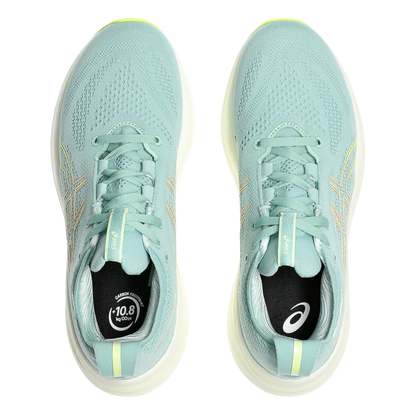 Asics Gel Nimbus 26 - Light Celadon - Safety Yellow