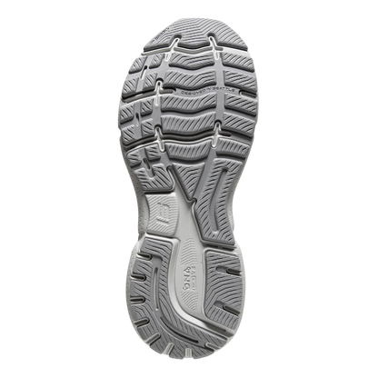 Brooks Ghost 15 - Oyster - Alloy - White