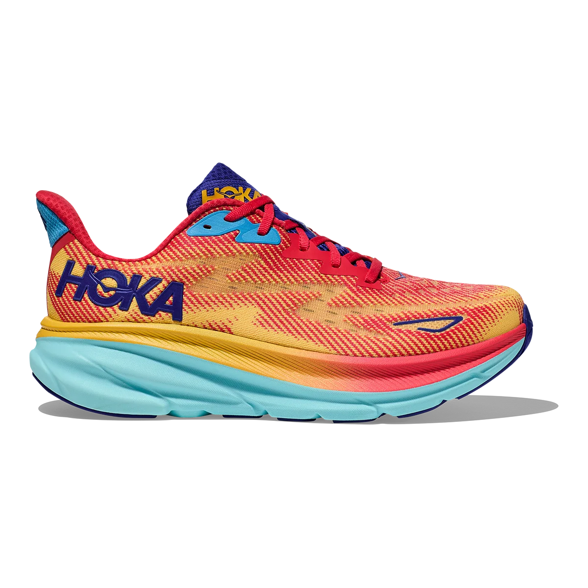 Hoka Clifton 9 - Cerise - Cloudless