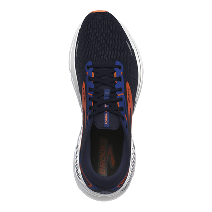 Brooks Adrenaline GTS 23 - Peacoat - Orange - Surf the Web