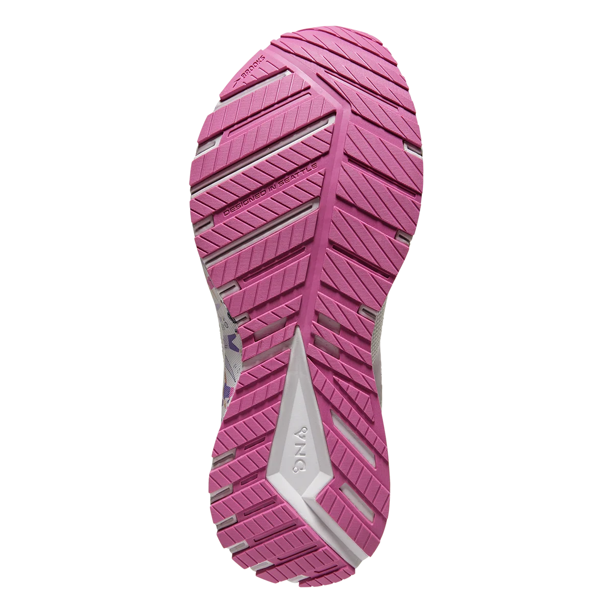 Brooks Revel 4 - White - Lilac - Pink