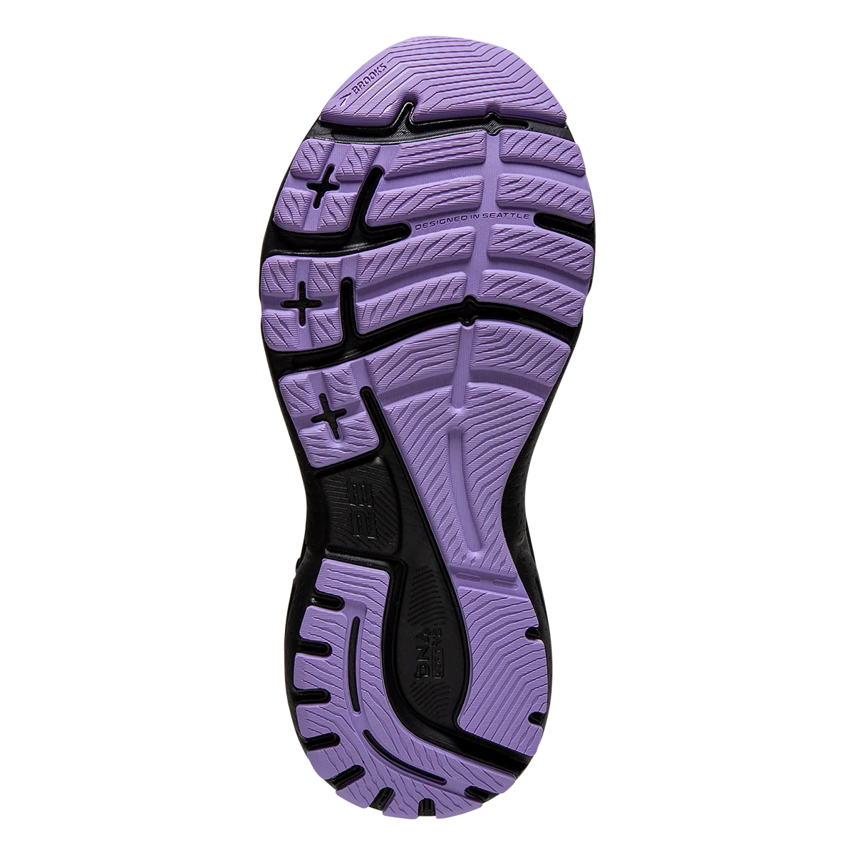 Brooks Adrenaline GTS 23 - Grey - Black - Purple