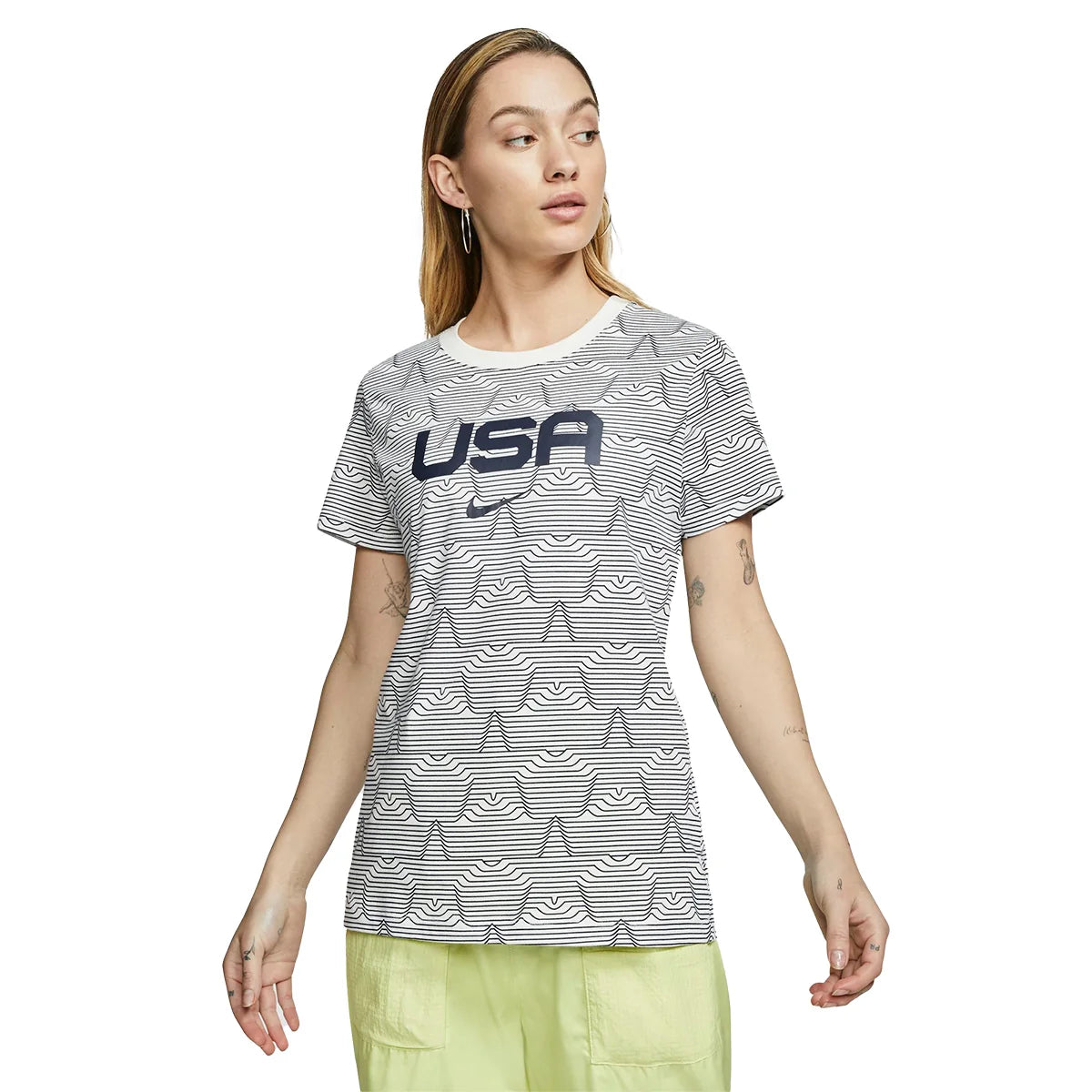 Nike USA Allover Print Shortsleeve
