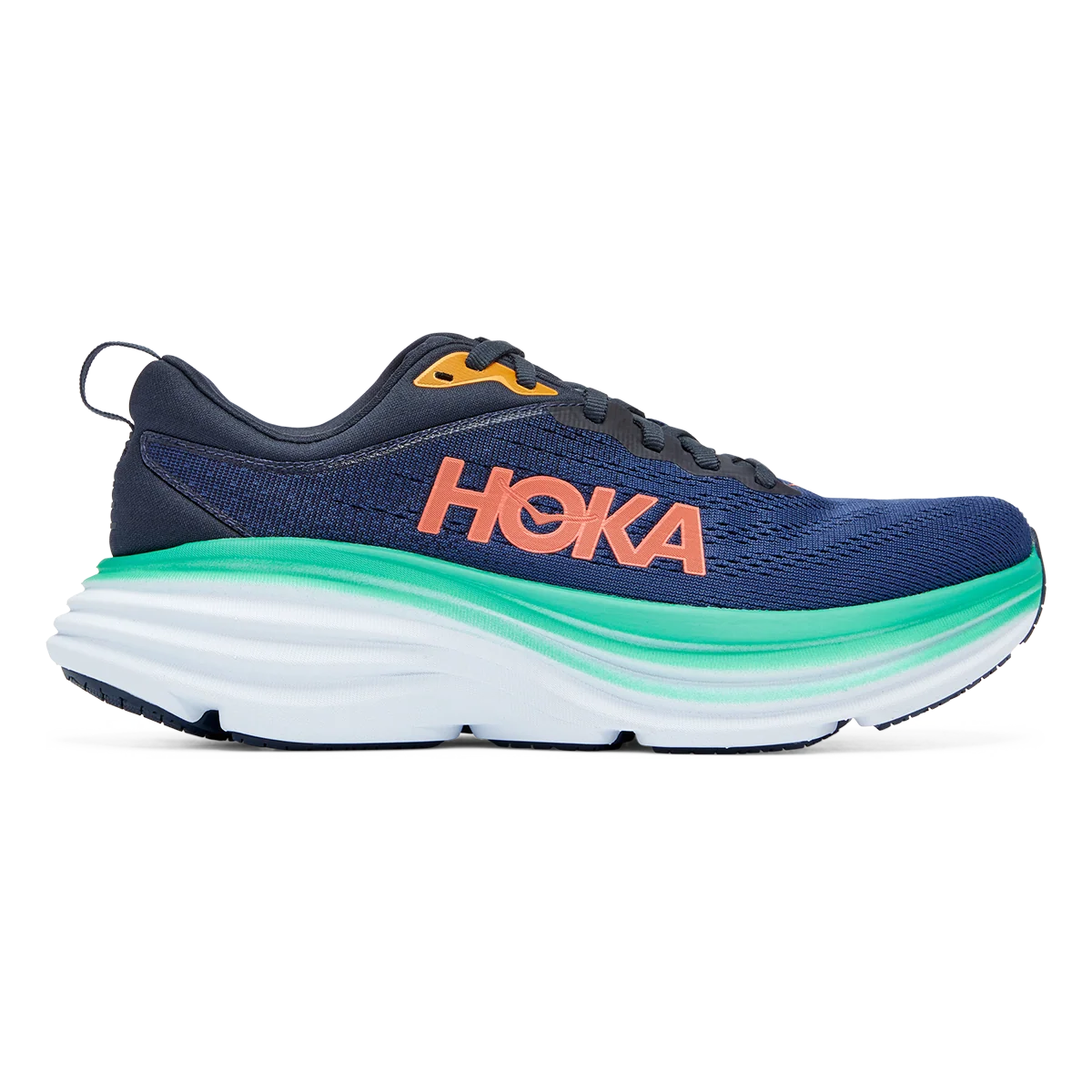Hoka Bondi 8 - Outer Space - Bellwether Blue