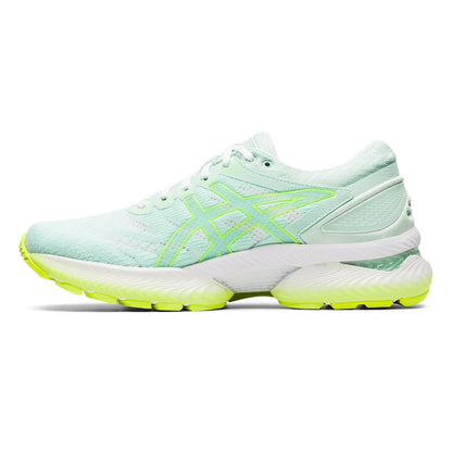 Asics Nimbus 22 - Mint Tint - Safety Yellow