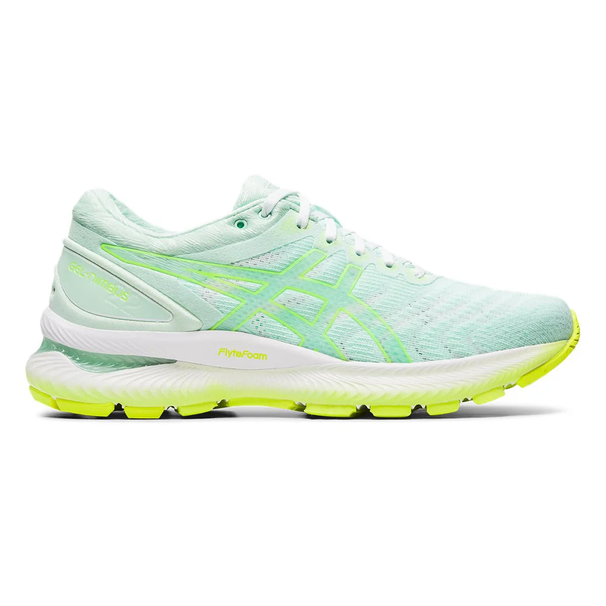 Asics Nimbus 22 - Mint Tint - Safety Yellow