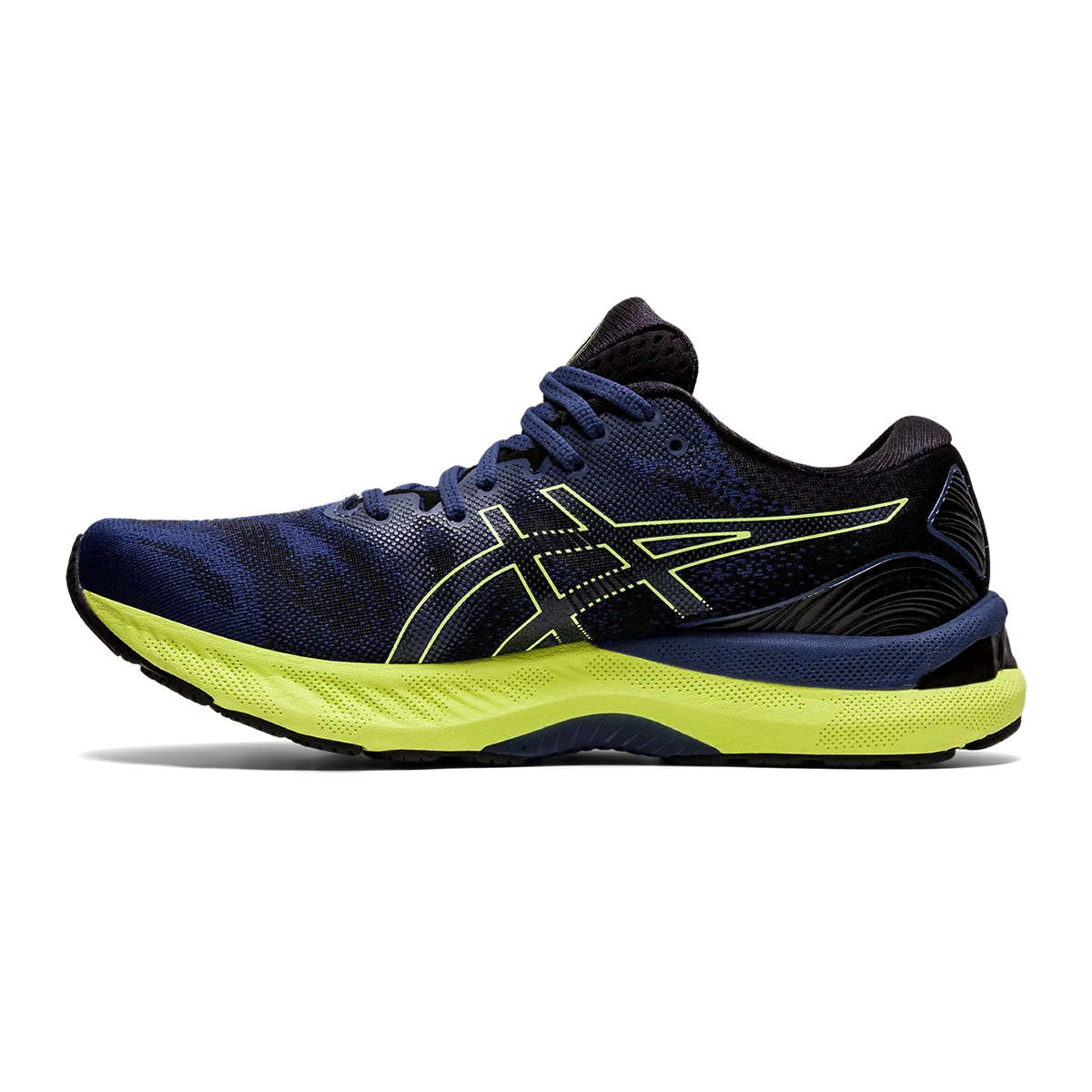 Asics Nimbus 23 - Thunder Blue - Glow Yellow