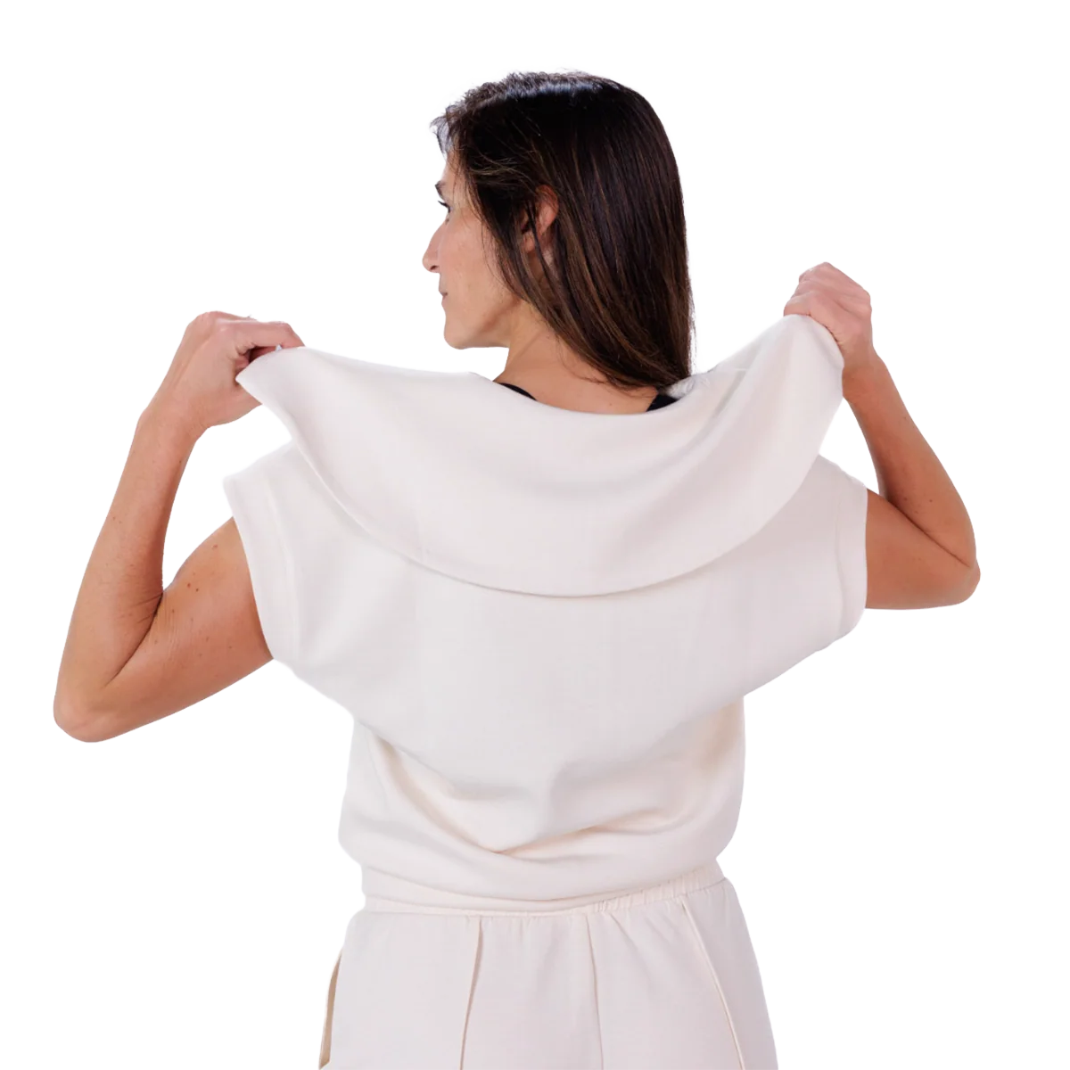 F2R Softlite Shortsleeve 1/2 Zip W Oversized Collar