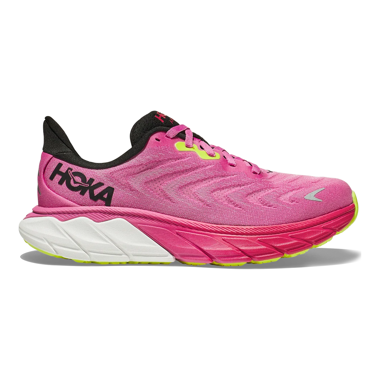 Hoka Arahi 6 - Strawberry - Black