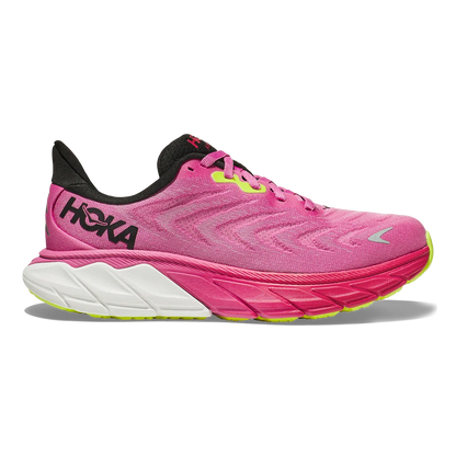 Hoka Arahi 6 - Strawberry - Black
