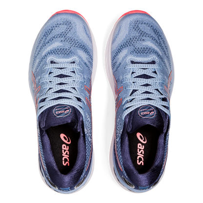 Asics Nimbus 23 - Mist - Blazing Coral