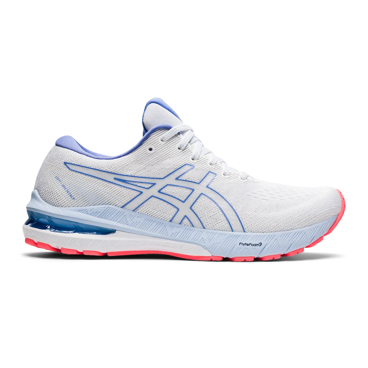 Asics GT 2000 10 - White - Periwinkle Blue
