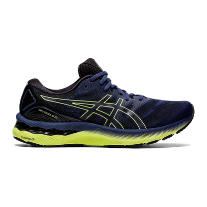 Asics Nimbus 23 - Thunder Blue - Glow Yellow