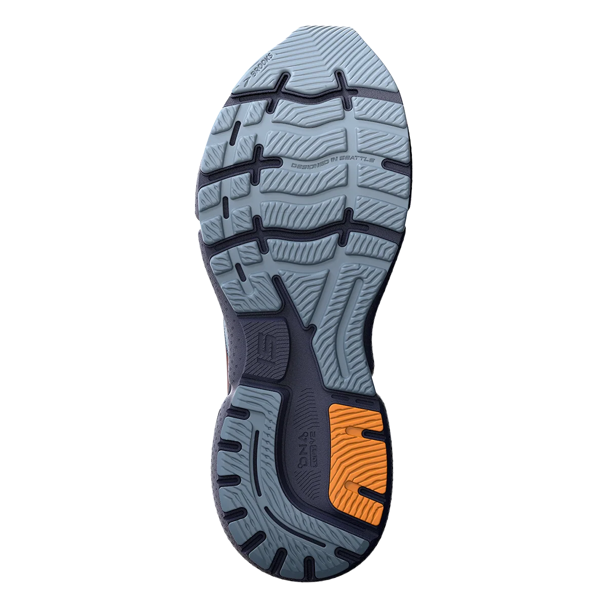 Brooks Ghost 15 - Flintstone - Peacoat - Oak