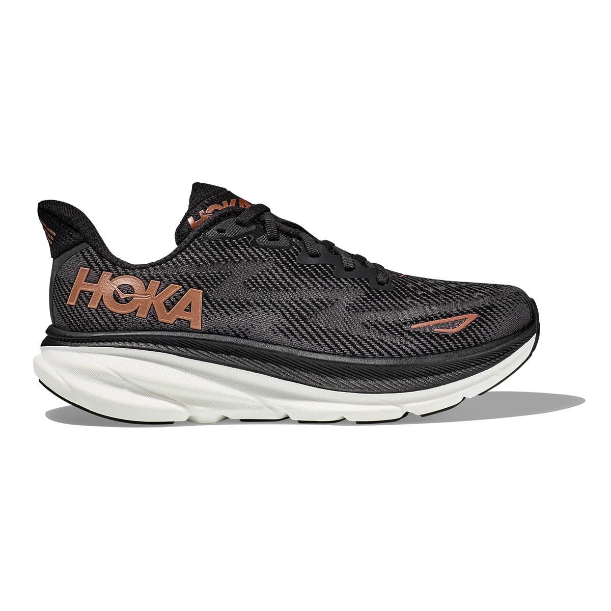 Hoka Clifton 9 - Black - Copper