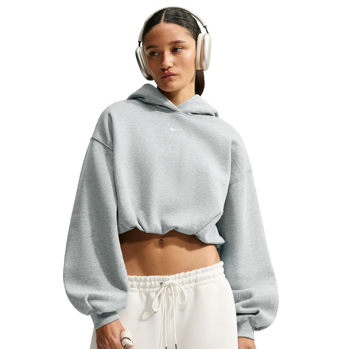 Nike Oversized Cropped Hoodie