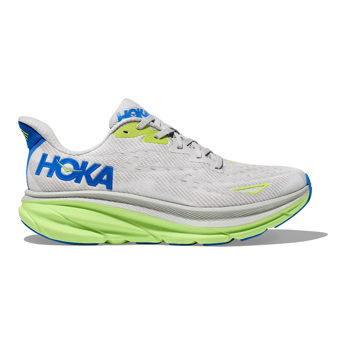 Hoka Clifton 9 - Stardust - Electric Cobalt