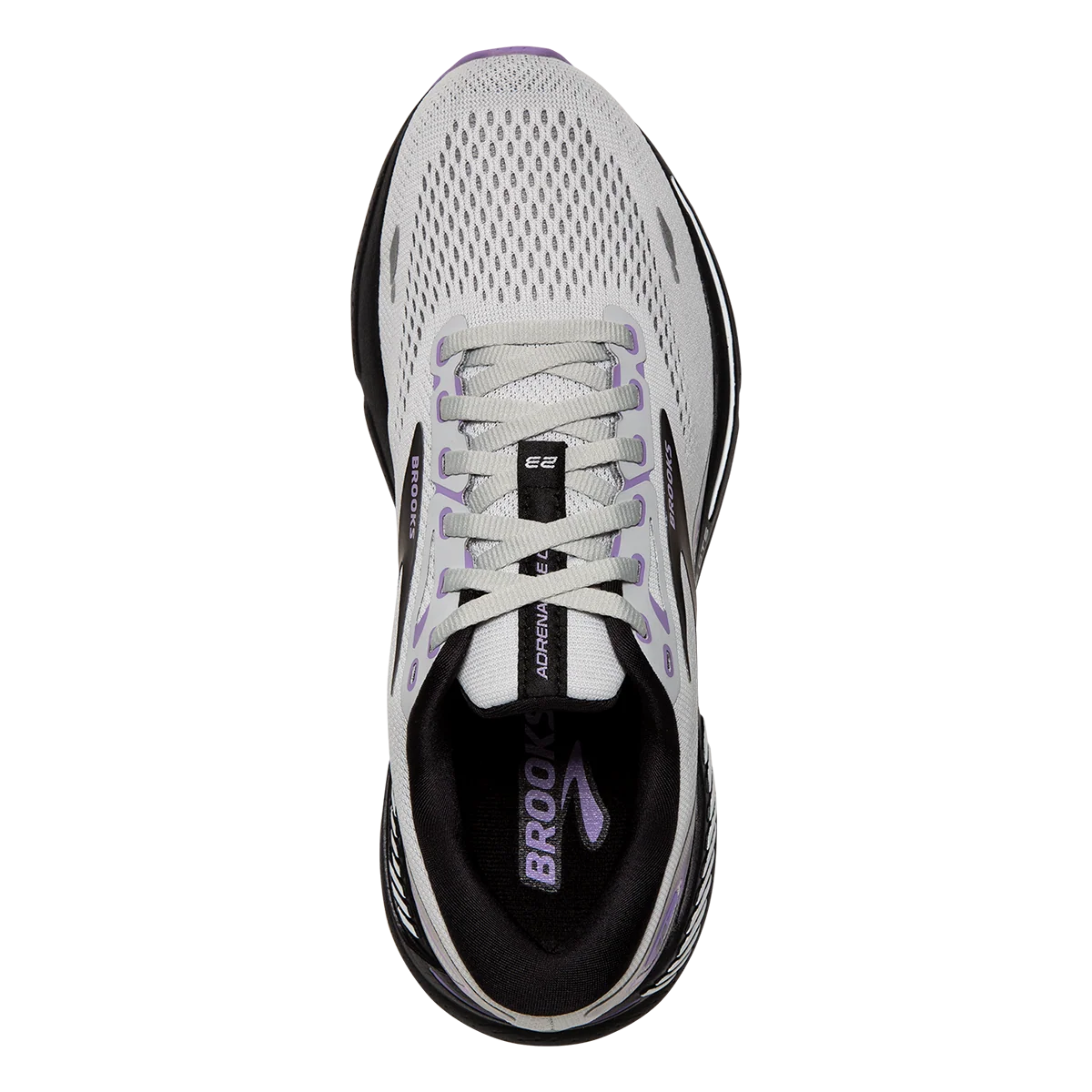 Brooks Adrenaline GTS 23 - Grey - Black - Purple