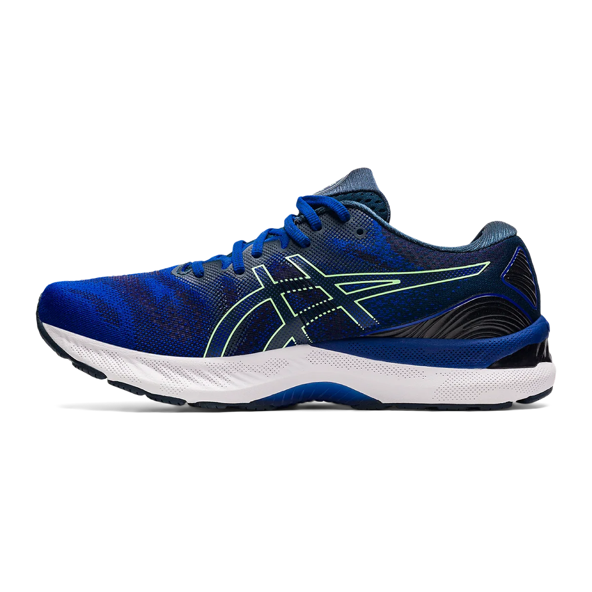 Asics Nimbus 23 - Monaco Blue - Bright Lime