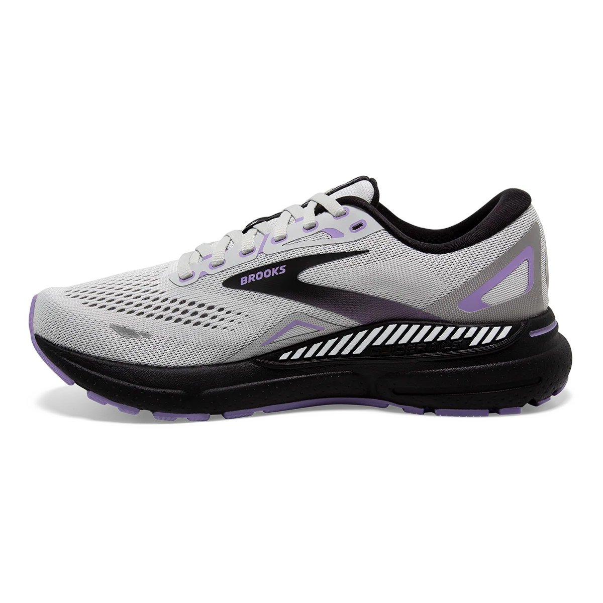 Brooks Adrenaline GTS 23 - Grey - Black - Purple