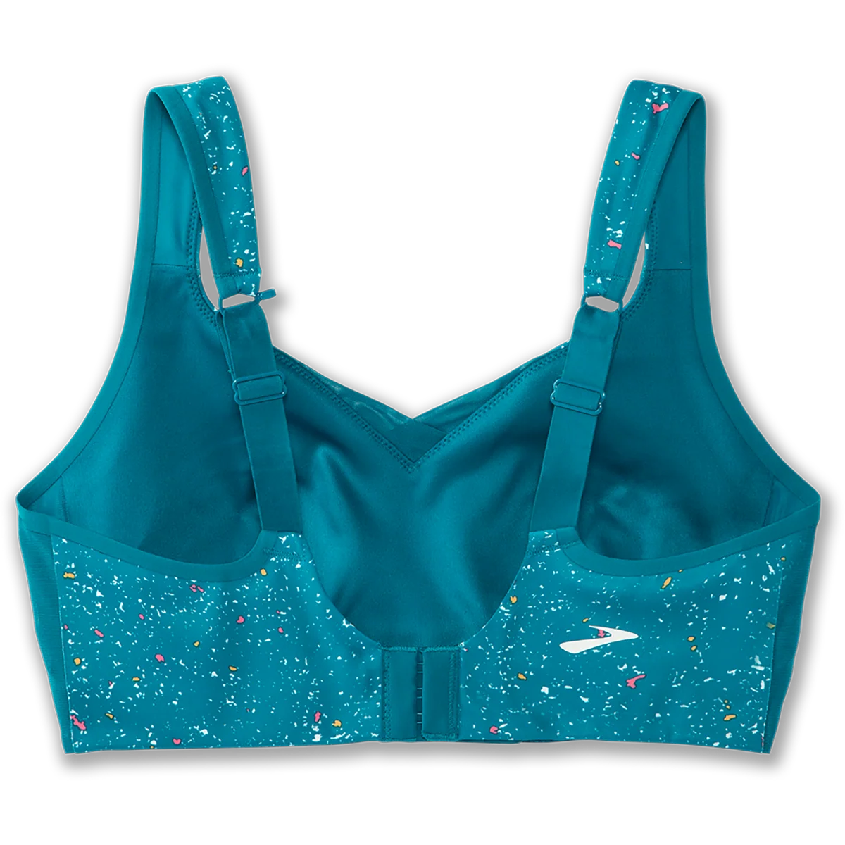 Brooks Drive Convertible Run Bra - Lagoon Speckle Print