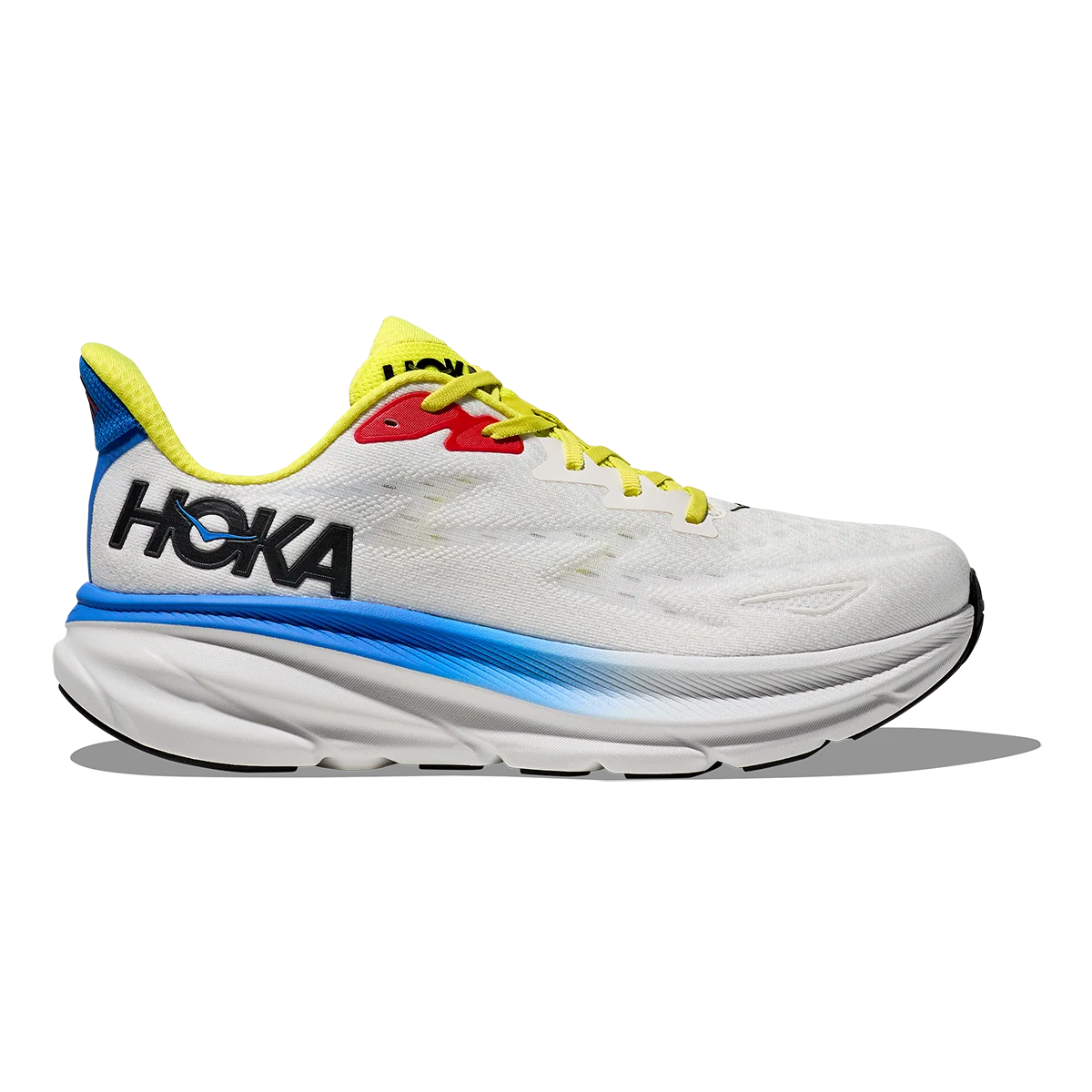 Hoka Clifton 9 - Blanc de Blanc - Virtual Blue