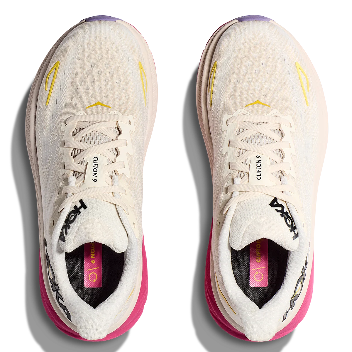 Hoka Clifton 9 - Eggnog - Blanc De Blanc